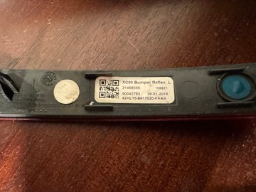 фото thumb №13, Volvo xc 90 16r комплект відбивачів i хром p/l бампер зад