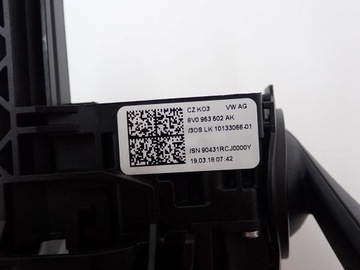 фото thumb №10, Кермовий/підкермовий перемикач стрічка комбінований 8v0953521nf audi q2 81a 18r