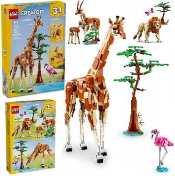 LEGO CREATOR 31150 ДИКИЕ ЖИВОТНЫЕ САФАРИ ПОДАРОК