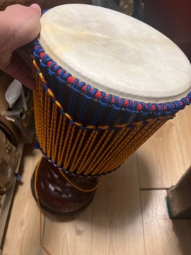 Djembe do nauki 11 60 x 28cm (wys x membrana) od nauczyciela.