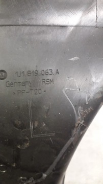 Впускной канал VW GOLF BORA 1J1819063A