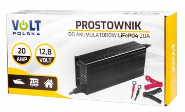 PROSTOWNIK ŁADOWARKA DO AKUMULATORA BATERII LIFEPO4 20A