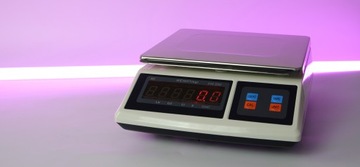 WAGA SKLEPOWA ELEKTRONICZNA DO 15KG KOMPAKTOWA PRECYZYJNA WYNIK W GRAMACH