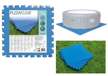Пенный коврик для бассейна 50 x 50 см Синий Bestway 58220