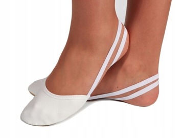 Туфли для аппликатуры Dance Ballet White размер L -38,39,40,41