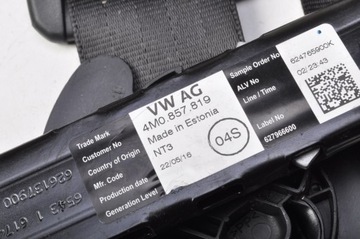 фото thumb №6, Audi a4 b9 pas безпеки права перед 8w0857706