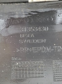 Volvo xc90 ii r design бампер спойлер задняя Киев, фото thumb