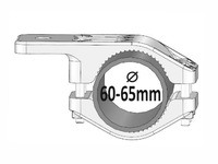 фото thumb №3, Тримачі do лампи led na труба трубопровід 60-65mm