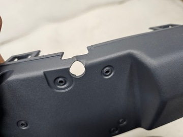 фото thumb №11, Mercedes w124 бампер планка бампера перед