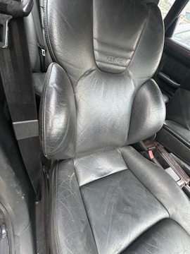 фото thumb №10, Сиденья recaro чёрная кожа подогрев audi a6 s6 c5 универсал европа