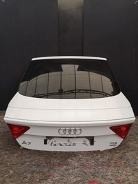 фото thumb №1, Крышка багажника задняя audi a7 4g8 серая белый