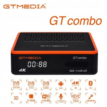 DVB-S, DVB-S2, DVB-T, DVB-T2 GT Media c тюнером