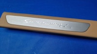 фото thumb №11, Порог внутренний молдинг накладка перед porsche panamera 4s 970 luxor бежевый