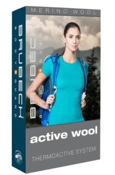 Женская футболка Brubeck ACTIVE WOOL SS11700, размер XL