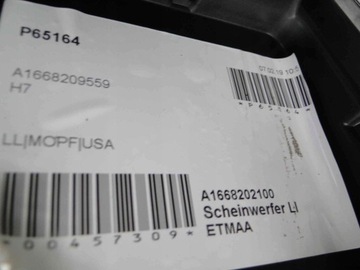 фото thumb №14, Mercedes gls x166 166 лампа правая левая h7 комплект