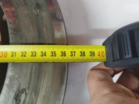 фото thumb №14, Porsche taycan 9j1 диск тормозная левый задняя 9j1615601