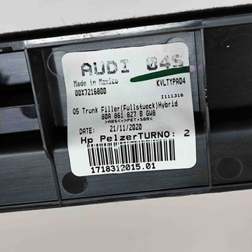 фото thumb №8, Планка декоративная багажника audi q5 fy 80a861827b 28536092 2.0l 195kw 2021