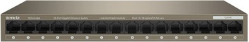 Сетевой коммутатор Tenda TEG1016M с 16 портами LAN Plug and Play