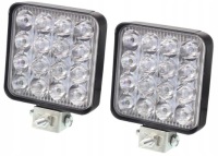 Купити Фара робоча протитуманна фара прожектор mini 16 led 12v-24v, фото thumb