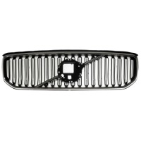 Купить Volvo xc40 r design 2019- решётка радиатора средняя бампера передний czarna хром, фото thumb