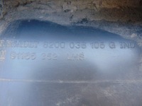 фото thumb №7, Молдинг бічна ліва vivaro trafic 8200036105