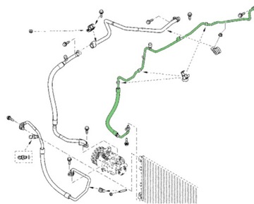 фото thumb №12, Шланг трубка шланг кондиціонера радіатор master iii movano b nv400