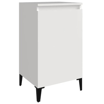 Тумбочка белая глянцевая 40x35x70 см