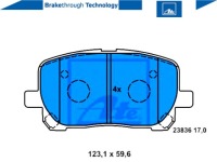 фото thumb №2, Тормозные колодки тормозные toyota avensis verso 2.0 vvt-i _
