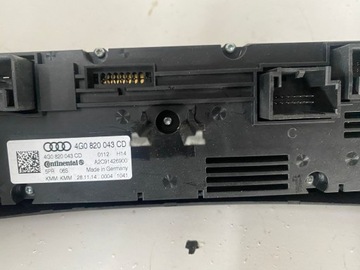 фото thumb №10, Audi a6 c7 рестайлінг панель кондиціонера 4g0820043cd