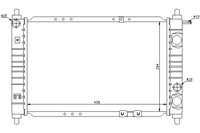 фото thumb №2, Радиаторов двигателя daewoo matiz 0.8 09.98- nissens