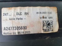 фото thumb №7, Молдинг дверь правое задняя mercedes w247 gla eqa