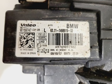 фото thumb №13, Bmw 4 f32 f36 повний led адаптивний права i ліва лампа