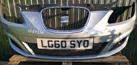 фото thumb №9, Бампер перед ксенон омивачі seat leon ii lift 2009-2012 сріблястий kompletny