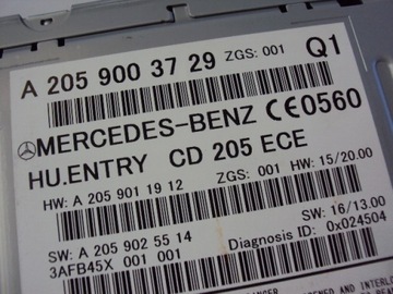 фото thumb №6, Радіо навігація mercedes c-klasa w205 vito w447