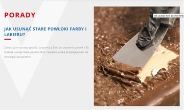 V33 ŚRODEK DO USUWANIA STARYCH POWŁOK 1L