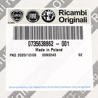 фото thumb №7, Fiat оригинальный номер 735638862 , 73563308
