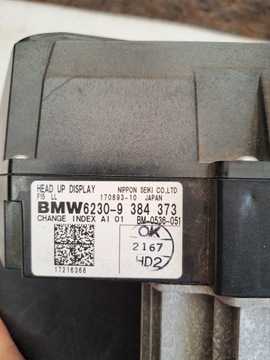 фото thumb №5, Дисплей przezierny bmw x5 f15 проекційний дисплей 9384373