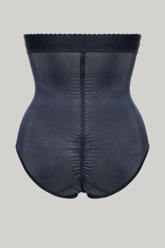 Mitex Satin wyższe figi modelujące czerń XL