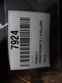 фото thumb №12, Захист ременя багажника renault grand scenic iii 2011 1.6 dci 849210004r 7924