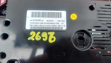 фото thumb №6, Citroen c4 picasso ii рестайлинг спидометр приборы lcd новое оригинальный номер 2696