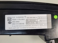 фото thumb №16, Porsche taycan лампа led накладка молдинг лампа крышки оригинал nowa