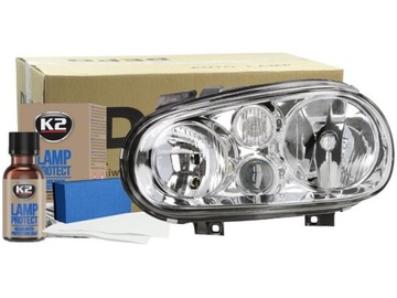 фото thumb №2, Фара vw golf iv h7/h1/h3 97-06 le хромированный