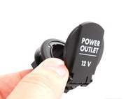 фото thumb №8, Крышка питания разъём 12v porsche cayenne e2 9p 2011 2018 оригинальный