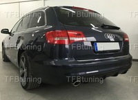 фото thumb №7, Спойлер дифузор audi a6 c6 рестайлінг 09-11 tfb тюнінг