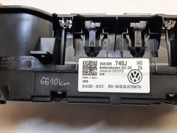 фото thumb №10, Vw t-cross polo индикатор спидометр манометр 2g0920740j 6610km
