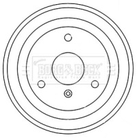 фото thumb №1, Барабан гальмівний smart fortwo 07- bbr7248