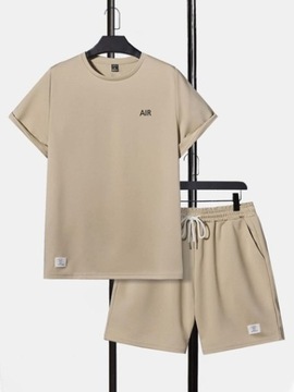 SHEIN МУЖСКОЙ КОМПЛЕКТ ИЗ ШОРТ И ФУТБОЛКИ S ŁHA