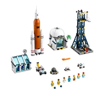 LEGO 60351 ЗАПУСК РАКЕТЫ ИЗ КОСМОСА