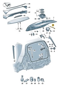 фото thumb №8, Wąż слив wody vw passat b6/7 оригинал 3c5827861a