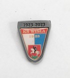 Odznaka 100 lat KS Wisła Puławy 1923-2023